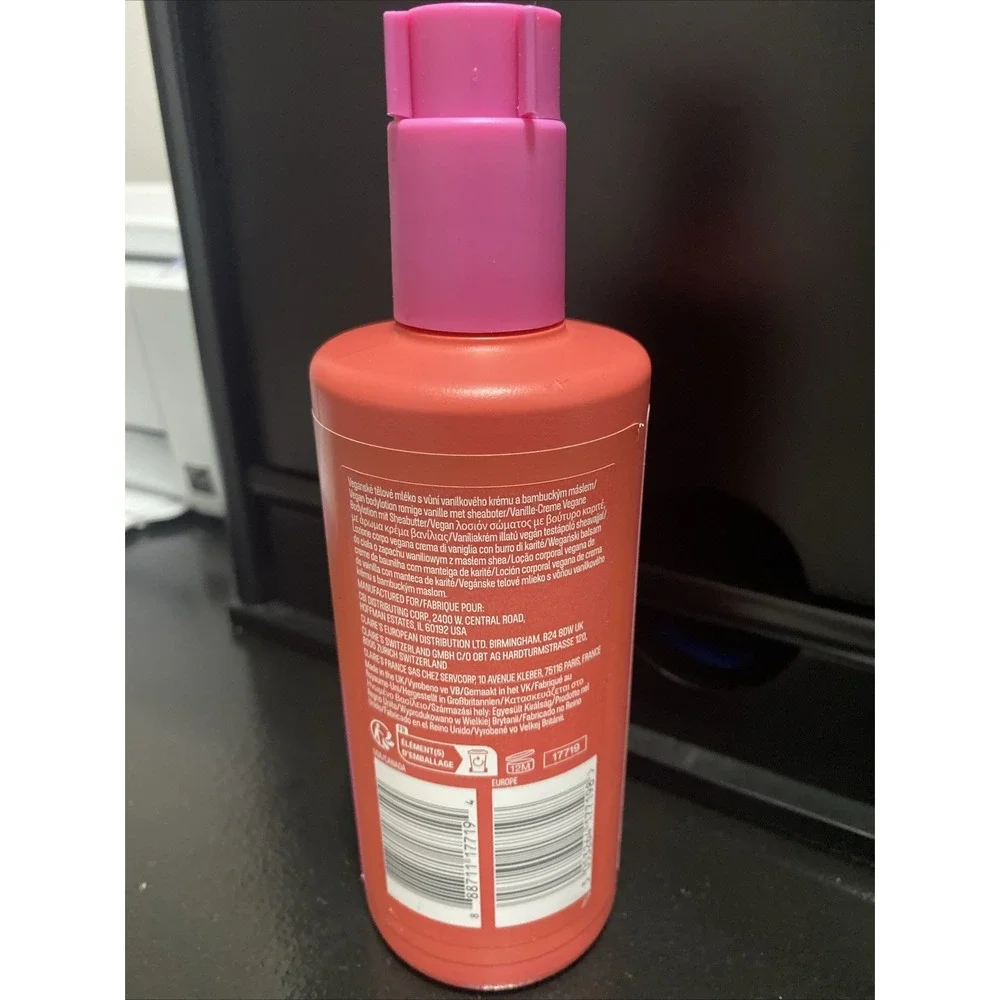 C Body By Claire's Vegan Vanilla Cream Body Lotion With Shea Butter New 9.2oz‎
